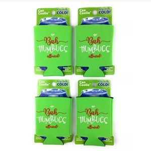 NEW Christmas Can Coolie Koozies Neoprene